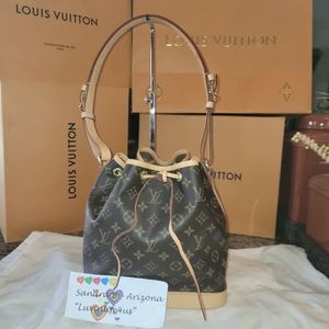 ♥️ LIKE NEW LOUIS VUITTON PETIT NOE  BUCKET BAG '- Monogram
